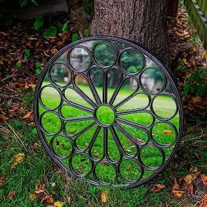 garden mirror