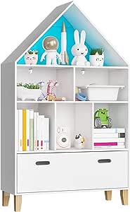 child reading corner bookcase